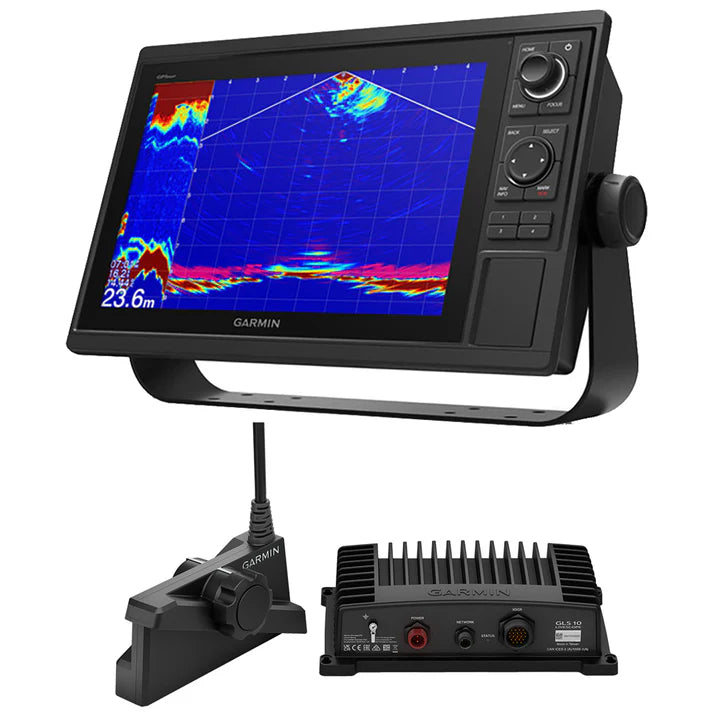 Garmin GPSMAP 1222 LiveScope Plus Bundle wLVS34 Transducer 0100174100LVS34