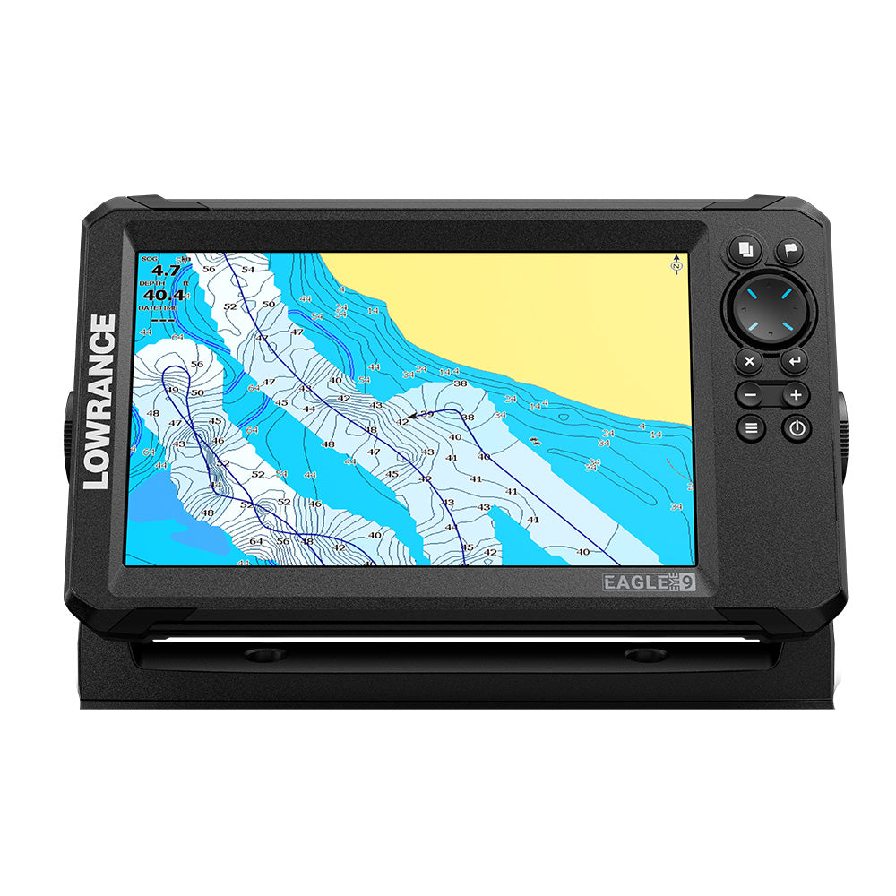 Lowrance Eagle Eye 9 Live w/T/M Transducer C-MAP DISCOVER Chart  Part #000-16232-001.