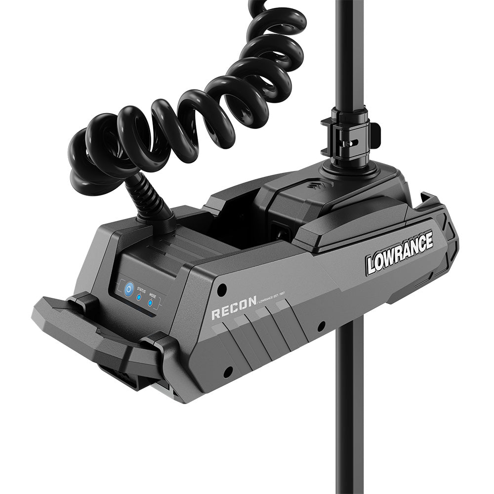 Image showing the base release pedal on a Lowrance Recon FW 48" Trolling Motor.