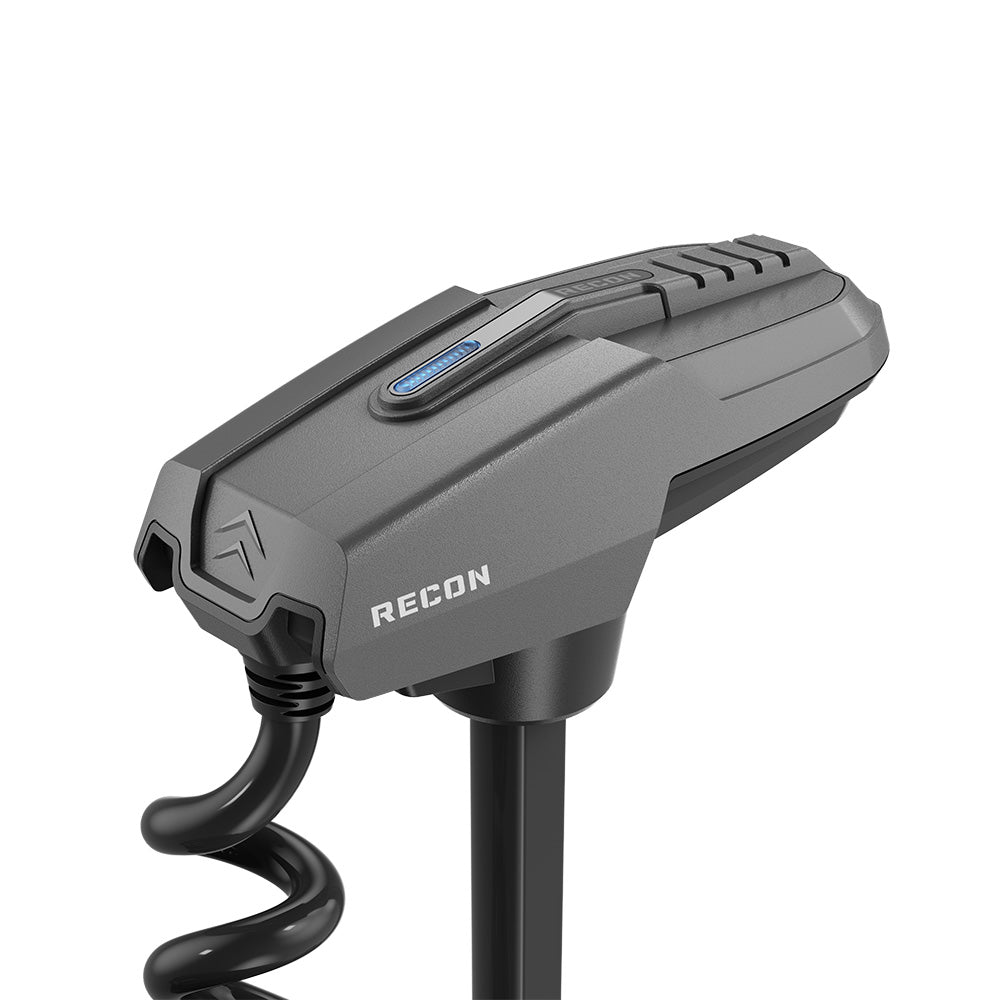 Image showing the direction indicator light on the Lowrance Recon FW 60" Trolling Motor head.