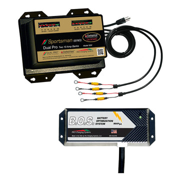 Dual Pro SS2 2 Bank Battery Charger w/2 Bank B.O.S. [SS2/BOS12V2]