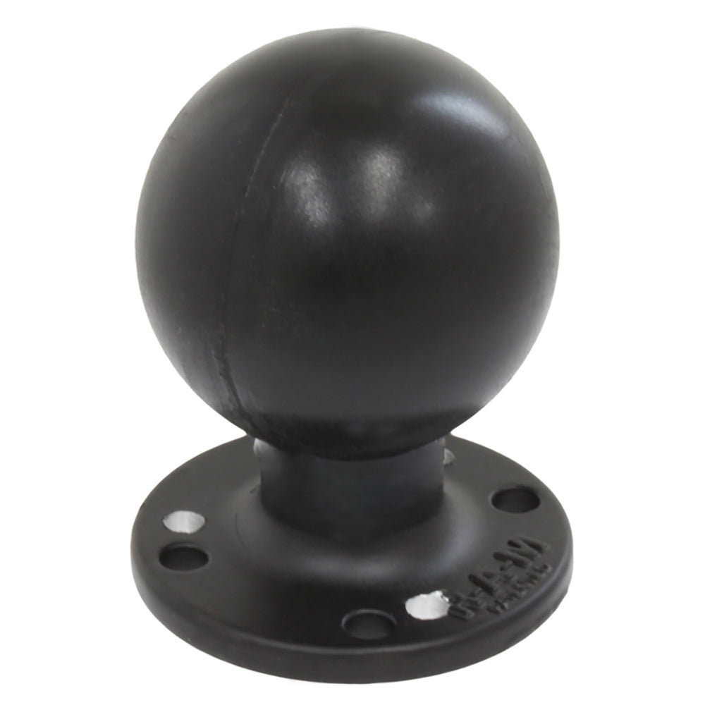 RAM Mount RAM Round Plate w/Ball - 2.25" - D Size Ball - Hole Plate [RAM-D-254-WD1U]