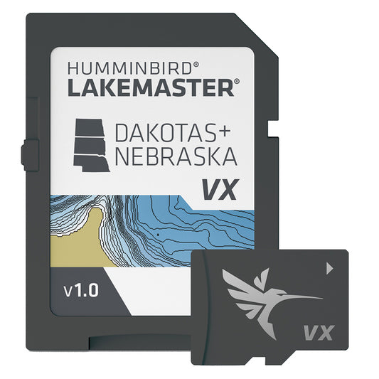 Humminbird LakeMaster VX -Lake maps for the  Dakotas/Nebraska  area. Part #601001-1