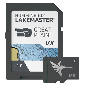 Humminbird LakeMaster VX - Lake maps for the Great Plains  Part #601003-1