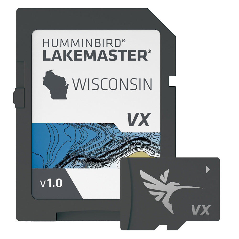 Humminbird LakeMaster VX - Lake maps for Wisconsin  Part #601010-1.