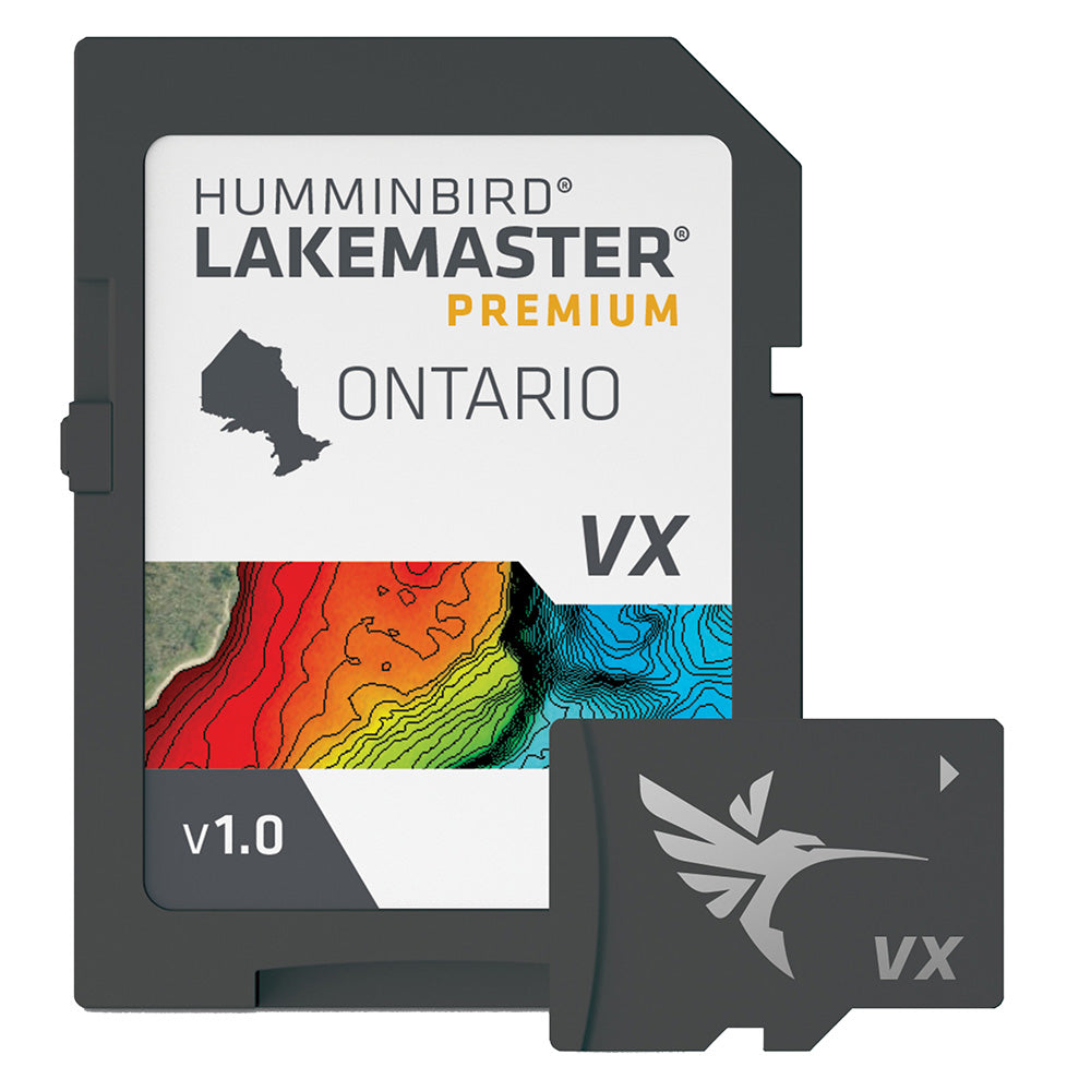 Humminbird LakeMaster VX Premium - Lake Maps for Ontario  Part #602020-1.