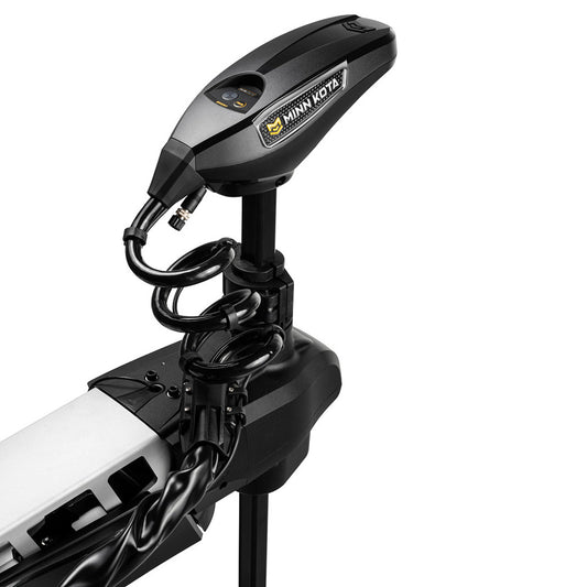 Image of the new connection for iPilot Link on the Minn Kota Ultrex QUEST 90/115 Trolling Motor w/Micro Remote - MEGA Down/Side Imaging - 24/36V - 90/115LBS - 52" 