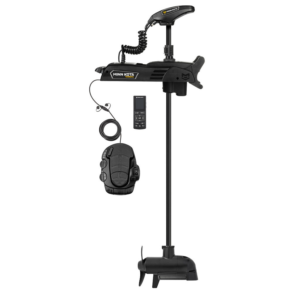 Minn Kota Terrova QUEST 90/115 Trolling Motor w/Wireless Remote - MEGA Down/Side Imaging - 24/36V - 90/115LBS - 60" part #1358211.