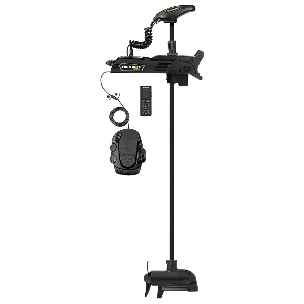 Minn Kota Terrova QUEST 90/115 Trolling Motor w/Wireless Remote - MEGA Down/Side Imaging - 24/36V - 90/115LBS - 72" part #1358212.