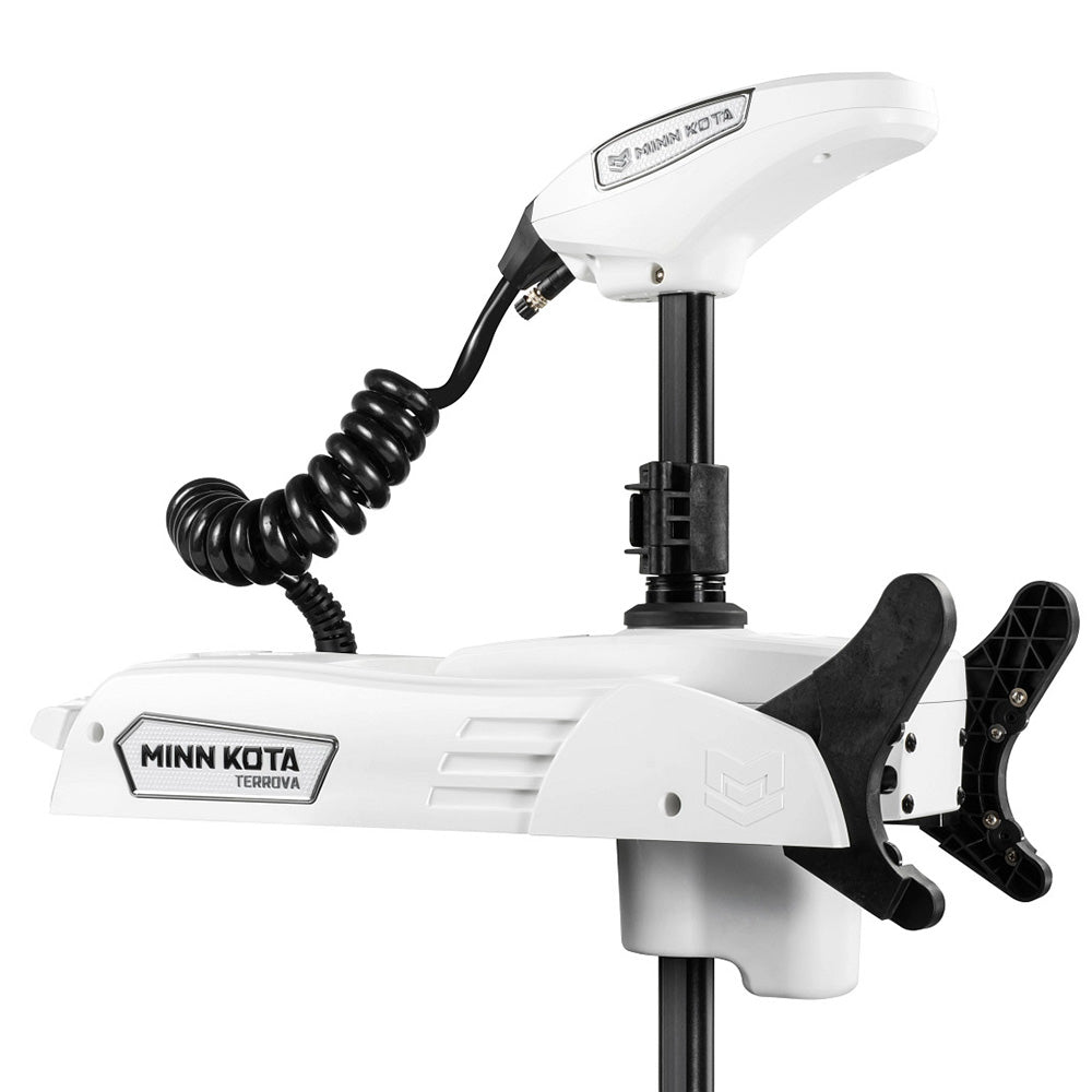 Minn Kota Riptide Terrova QUEST 90/115 Trolling Motor w/Wireless Remote - 24/36V - 90/115LBS - 87" in the deployed position.