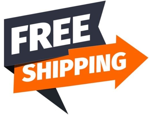 Free shipping image with text