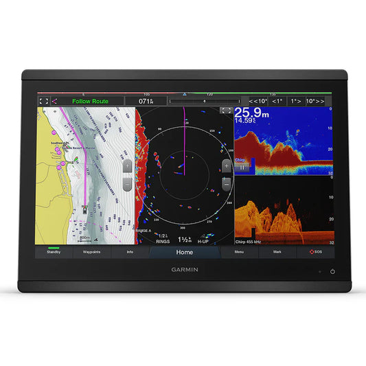 Garmin GPSMAP 8416xsv 16" Chartplotter/Sounder Combo w/Worldwide Basemap Sonar